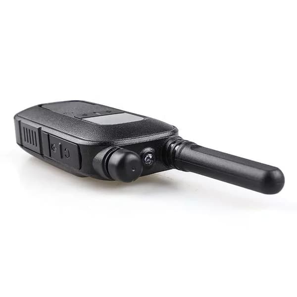 2-pack mini walkie talkies för barn, uppladdningsbara för fjärrkontroll