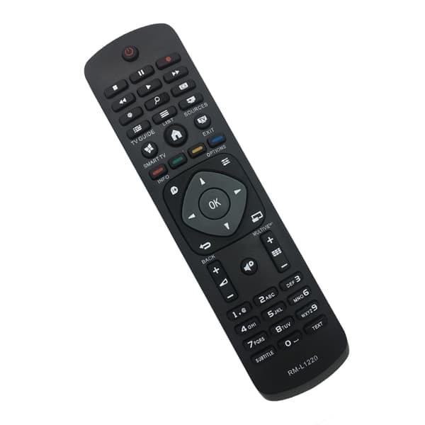 Philips RM-L1220 Universal erstatningsfjernkontroll Svart