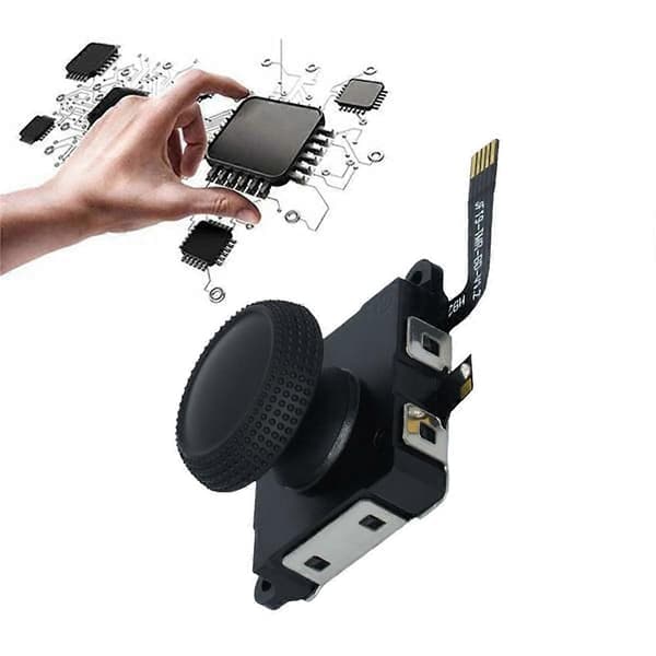 TMR elektromagnetisk joystick for Switch/Lite/Joycon Anti-Drift Tunnel magnetisk motstandsjoystick