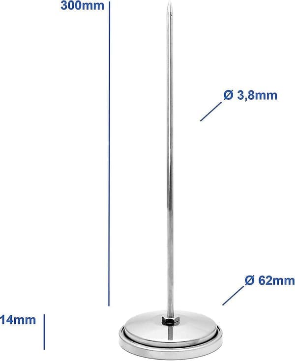 Termometer Træovn / Pizzaovn / Stenovn / 400 C / 30