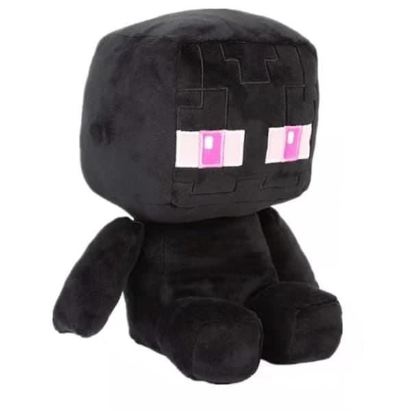 Minecraft Enderman Steve Spil Perifer Plysdukke 26 cm