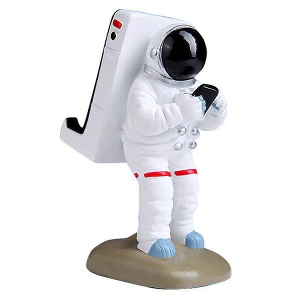 Astronauttipuhelinpidike pöytämatkapuhelinjalusta tablettien puhelinpidike
