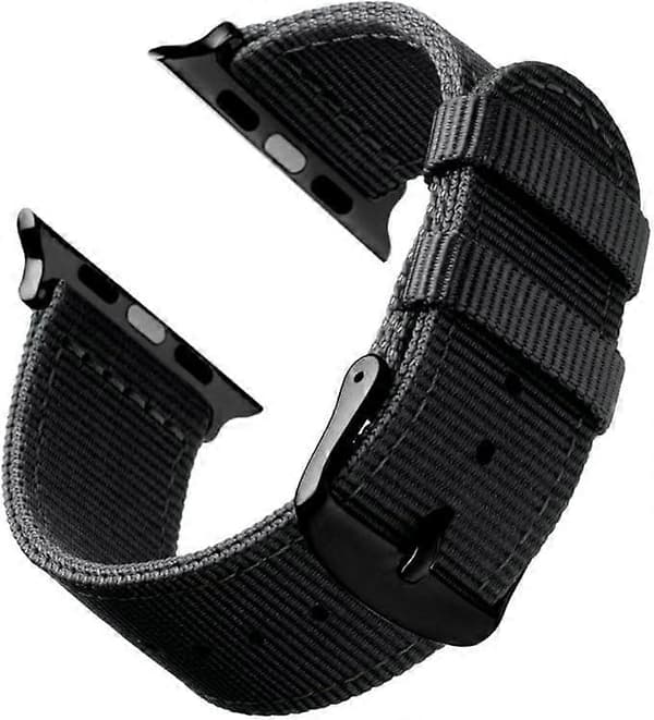 Klockarmband - Kompatibelt med Apple Watch i Premium Nylon