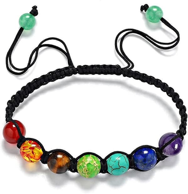 Sten Yoga Balanserande Reiki Healing Lyckoamulett Armband Diffuser Armband