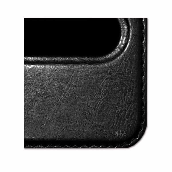 Dedikeret etui - PH26® - ACER Liquid Z410 - Kunstlæder - Folio med vindue - Magnetisk sort