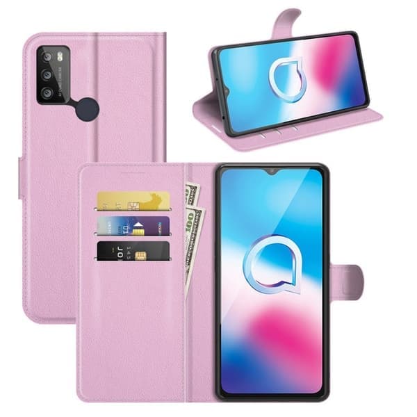 Klassisk Alcatel 3L (2021) / Alcatel 1S (2020) deksel - Rosa Rosa