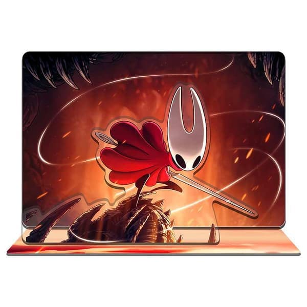 Hollow Knight Silksong spelperiferistativ 2 delar