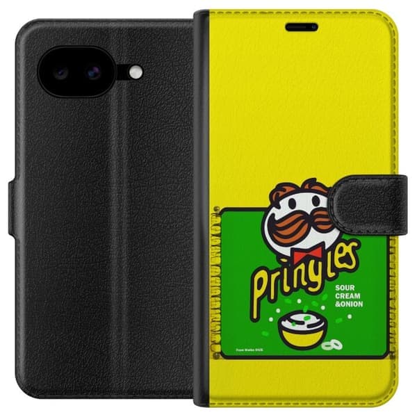 Kompatibelt Plånboksfodral för Google Pixel 10a Pringles Gul yellow