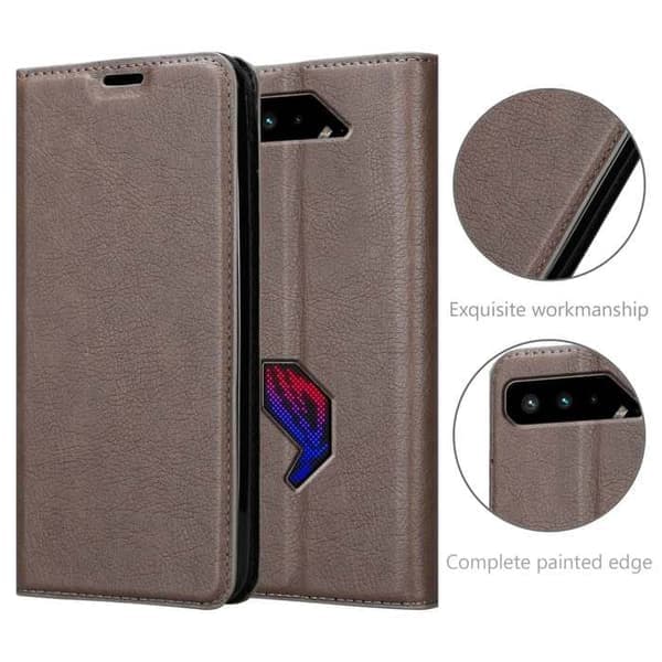 Etui til Asus ROG Phone 5 Etui i KAFFEBRUN brun