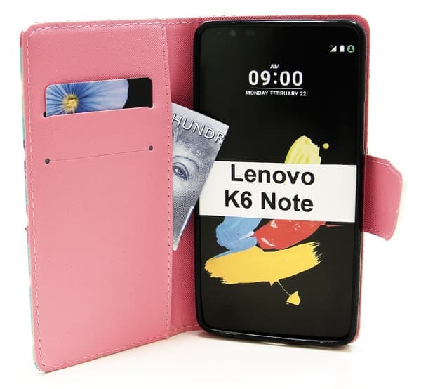Lenovo K6 Note designlommebok