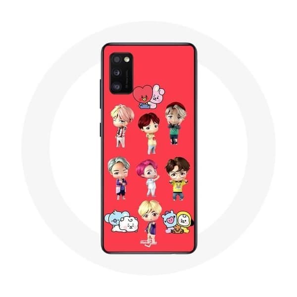 Cover til Oppo A16 BTS TinyTAN Animation BT21 Plakat
