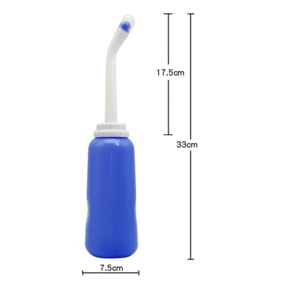 500 ml bärbar bidé handhållen resetoalettspray