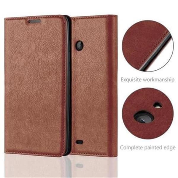 Etui til Nokia Lumia 540 deksel i MARRONE CAPPUCINO brun