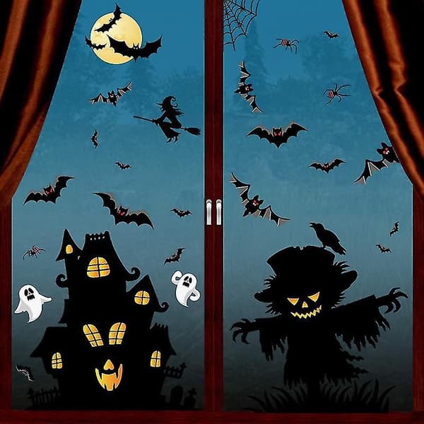 Halloween-koriste seinätarrat