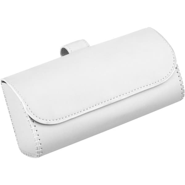 Bil Solbriller Solbrilleveske Klips Bil Solbrilleholder HVIT Hvit White