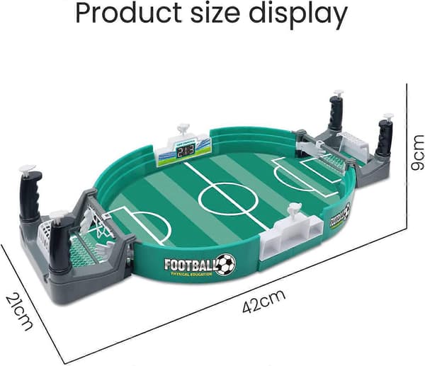 Minibordsfotbollsspel, bordsfotbollsleksak, interaktiv bordsfotbollsleksak