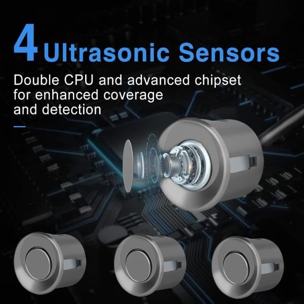 Bilryggesensor, automatisk parkeringssystem ryggeradar