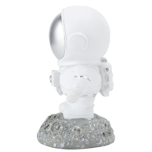 Harpiks Astronaut Statue Romleketøy Rommann Skrivebordsdekorasjoner Kontorpynt