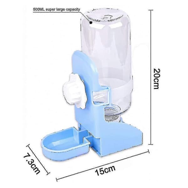 Kaninvattenflaska, hängande vattenfontän automatisk dispenser