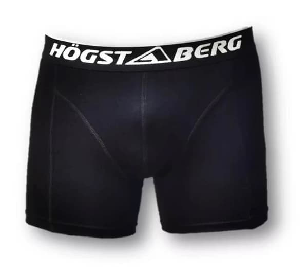 Kalsonger svarta, Högstaberg Boxer Shorts, Herr, bomullsunderkläder - 7-pack svarta MEDIUM MEDIUM