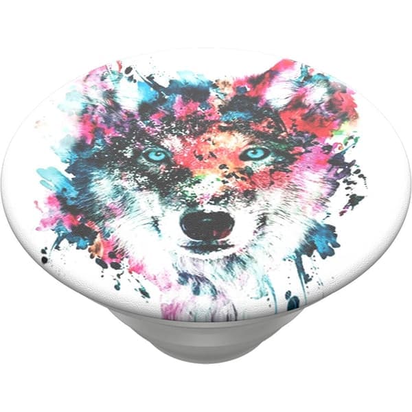 PopSockets avtakbart grep med stativfunksjon Ulv