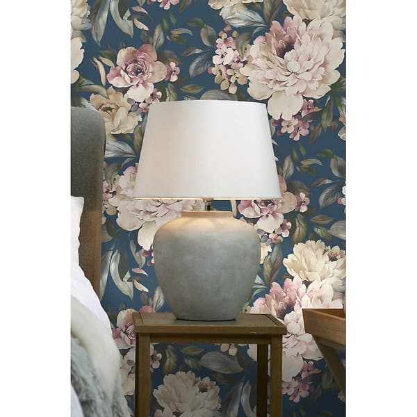 Holden Decor Gardenia Marinblå Tapet 36072