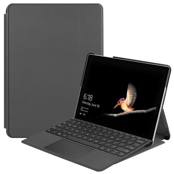 Tastaturdeksel til Microsoft Surface Go 2, Bluetooth, beskyttelsesdeksel, grå