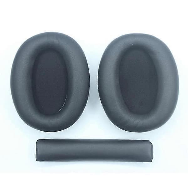 Hodetelefonøreputer + Hodebåndsett for Sony MDR-1000X WH-1000XM2 Hodetelefoner