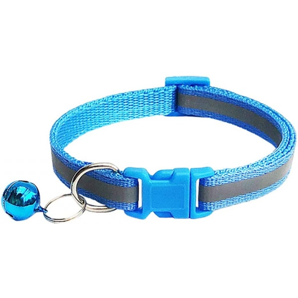 Fodaftryk & Reflekterende Kattehalsbånd med Klokke Basic Hund Kat Co C