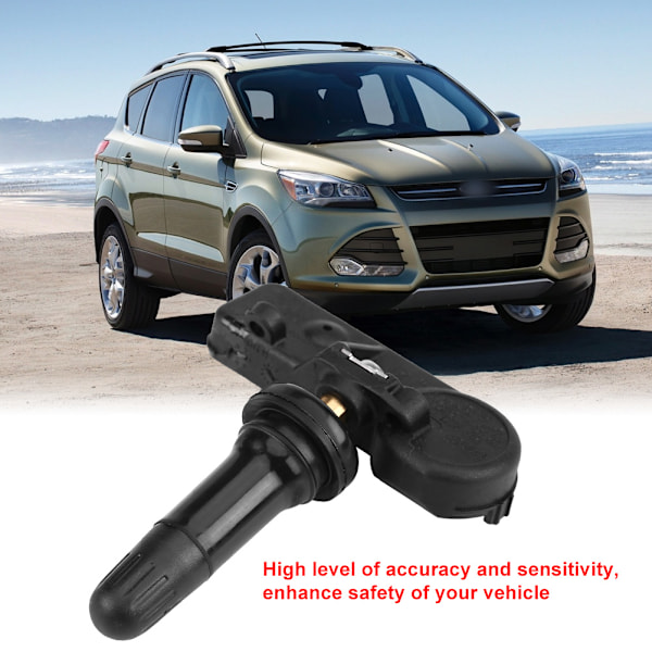 DE8T-1A180-AA 4 st Däcktrycksövervakningssystem (TPMS) för Ford Escape Focus Mustang