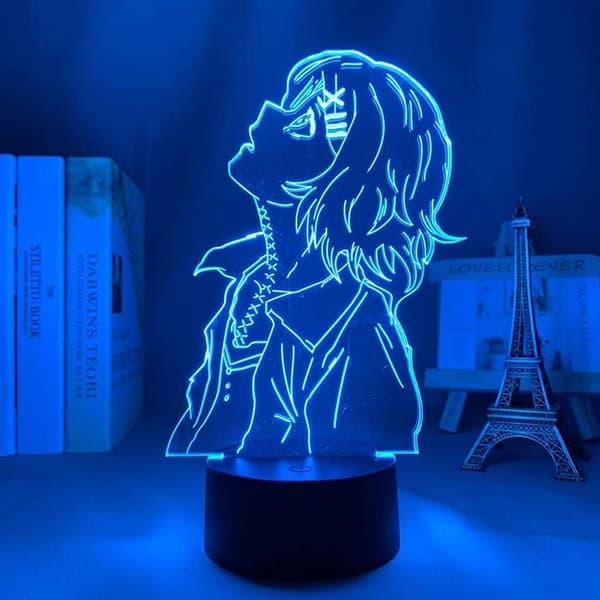 Tokyo Ghoul Kaneki Ken 3D Illusion Natlampe Smart Til