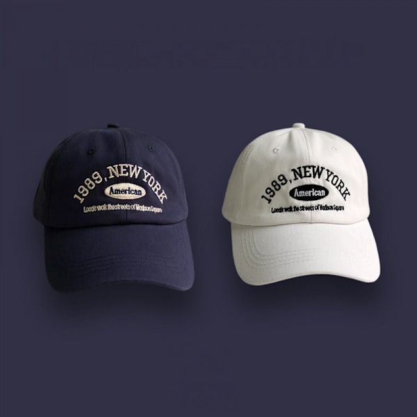 Brev broderad hatt justerbar basebollkeps Brown