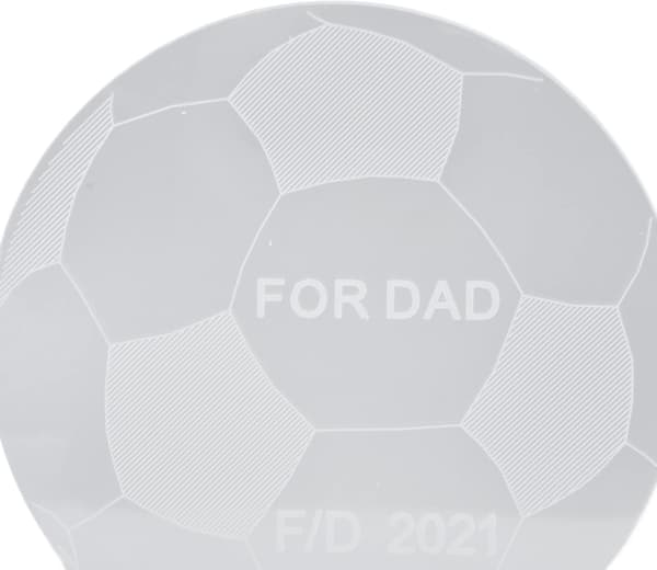 3D Natlampe, Fodbold 3D Lampe, 7 Farve LED Optisk Illusion