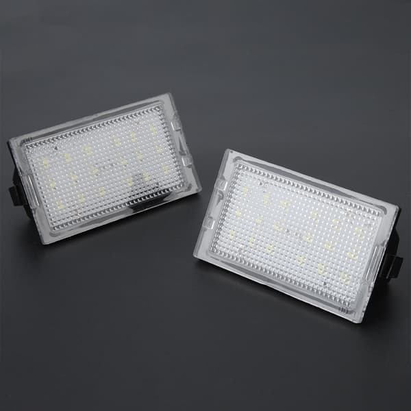 2 stk. 18 LED Pærer Nummerplade LED Lys Lampe Passer til Land Rover