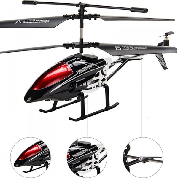 Fjärrkontrollhelikopter,  En knapp start/landning, 3,5 Cha
