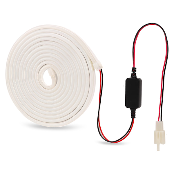 LED-lysstripe for bagasjerommet foran på bil, IP67, omgivende belysning, erstatning for Tesla Model 3 2018‑2020 DC12‑16V Hvit