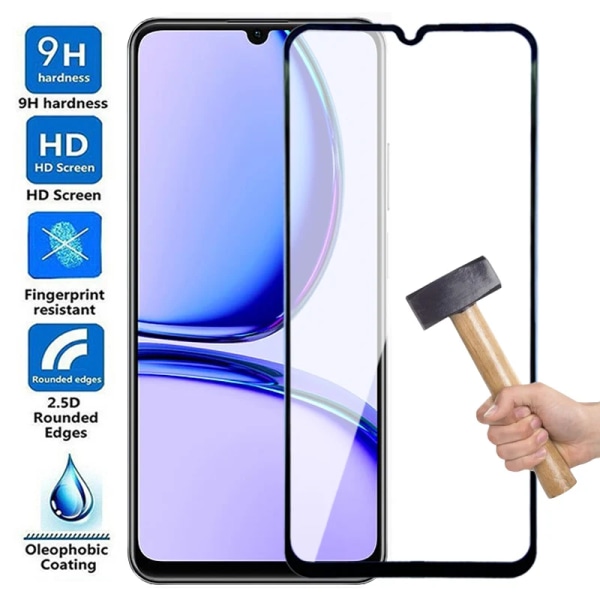 Härdat glas för Realme C53 skärmskydd