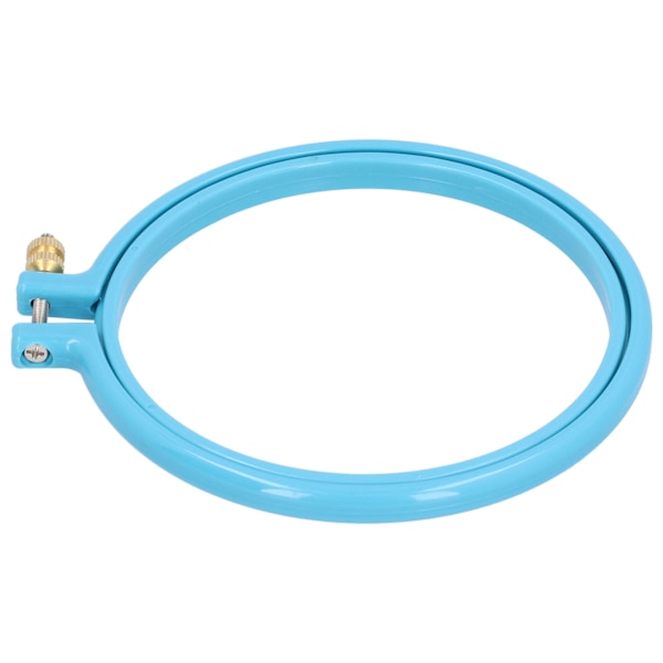 Korssting broderi sirkel plast fargerik ring for DIY kunst håndverk sying 5in
