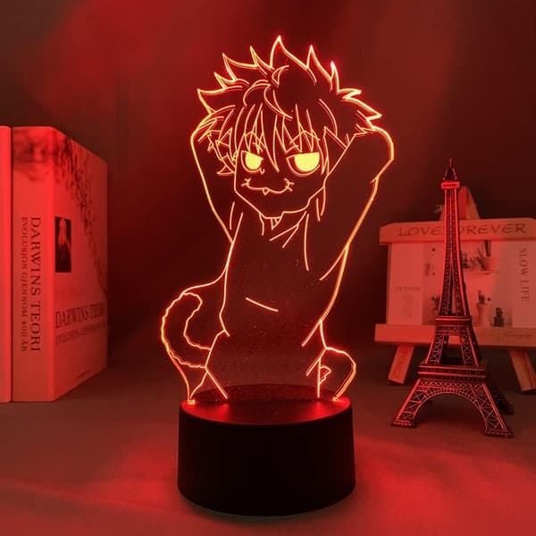 Anime Hunter X Hunter Killua lampe 3D Illusion Natlampe, Re