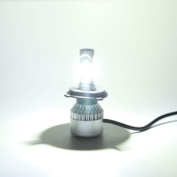2 stk H4 9003 1500W 225000lm Bil Universal LED Konverteringslyskastsett 6500K Hvit