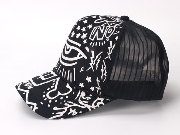 Trucker-caps i netting med stive, strukturerte frontpaneler, Golf Dad Bas N