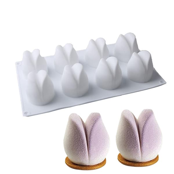 Tulipan Kageform Tulipanform Mousse Kageforme Til Bagning De