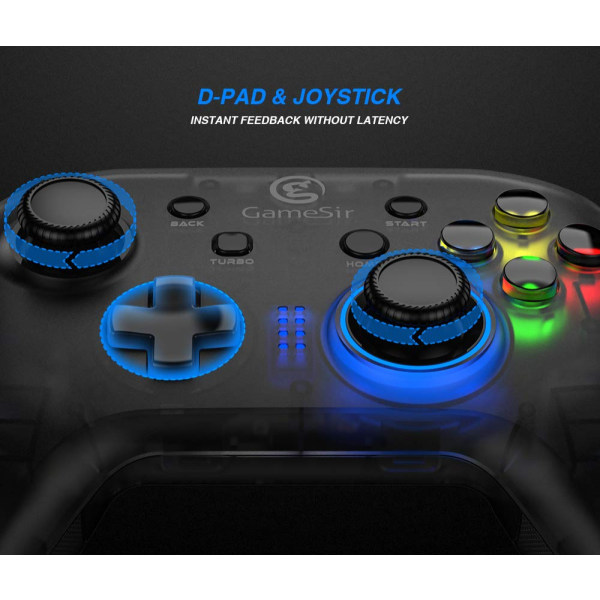 T4W Trådbunden spelkontroll Joystick för PC Windows 10/8/7 Dua