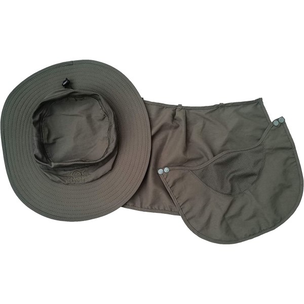 Fashion Sommar Utomhus Solskydd Fiskekeps Nacke Ansikte C