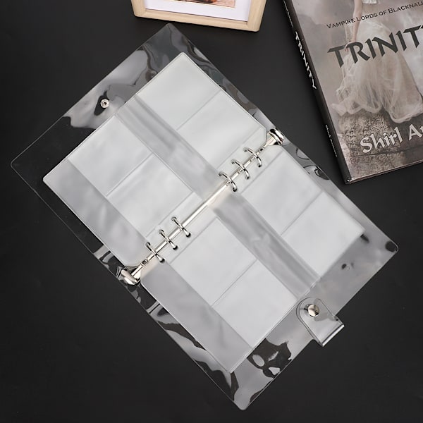 Opbevaringsbogsamling Album til dekorativ DIY Scrapbooking Skæredøre Stencil PVC 3 Grid