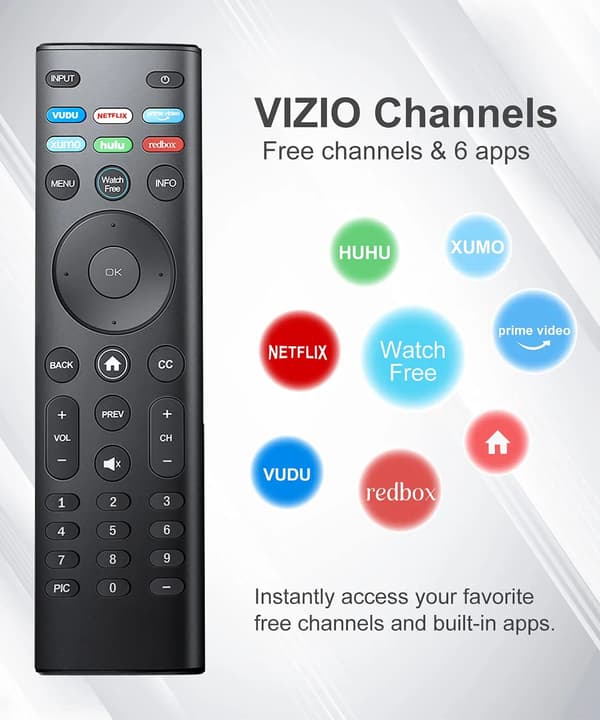 Universal fjernkontrollerstatning for VIZIO D-Series M-Se