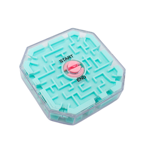 3D-puslespilbold og miniterning, 3D-labyrintbold, hjernete