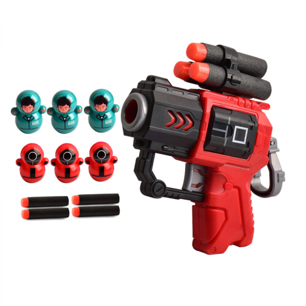 Toys Shooting Game Launcher Lelu lapsille, Refill Soft Foam B