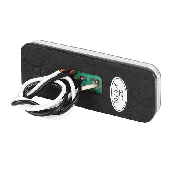 Universal 4 LED Super Lys Lastbil LED Sidemarkerlys Blinklys (Hvid)