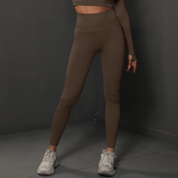 Eggings for kvinner, Scrunch Butt Gym Sømløs Booty Tight (L)